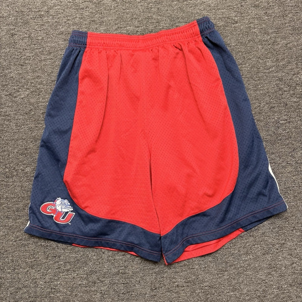 VTG Team Nike Gonzaga Bulldogs Shorts Mens Large  Basketball Dri Fit Authentics